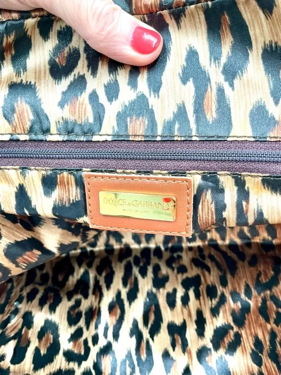 Dolce & Gabbana Light Blue Denim Shoulder Bag #1153 - Picture 9 of 10